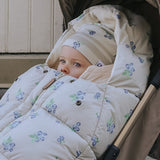 Elodie comfort footmuff blueberry bliss