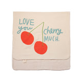 Maison D'ete peškir love you cherry much, sand