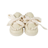 Donsje Wisel Sneakers | Cream Leather