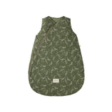 Nobodinoz stories cocoon mid-warm sleeping bag green jasmine