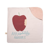 Maison D'ete peškir sa kapuljačom applesolutely adorable, rose