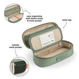 Done by Deer tiny trails pencil case, green