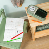 Done by Deer tiny trails pencil case, green