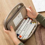 Done by Deer tiny trails pencil case, green