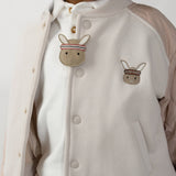 Donsje Stanzen Clip | Sporty Bunny | Taupe Nubuck