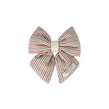 Donsje Klasina Clip | Blue Marine - Scarlet Striped