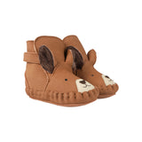Donsje kapi exclusive booties | fluffy squirrel | walnut nubuck