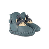 Donsje junus booties | polar bear | blue stone leather