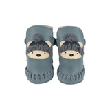 Donsje junus booties | polar bear | blue stone leather