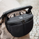 Elodie half moon black organizer