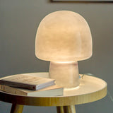 Bloomingville paddy staklena stona lampa, plava