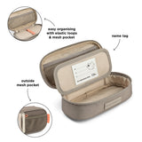 Done by Deer tiny trails pencil case, sand