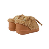 Donsje rije patike, light maple curly faux fur