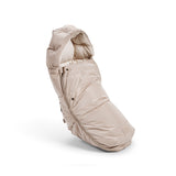 Elodie luxe W&D footmuff tender taupe