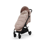 Elodie luxe W&D footmuff tender taupe