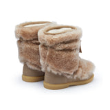 Donej myril boots | light beige sheep wool