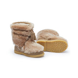 Donej myril boots | light beige sheep wool