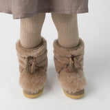 Donej myril boots | light beige sheep wool