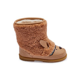 Donsje wadou boots | alpaca | beige curly sheep wool