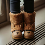 Donsje wadou boots | alpaca | beige curly sheep wool