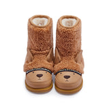Donsje wadou boots | alpaca | beige curly sheep wool