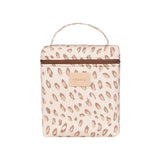 Nobodinoz insulated baby bottle and lunch bag hyde park leonie latte