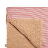 Maison D'ete punjeni pokrivač teddy red