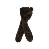Donsje huffy hat | forest brown teddy