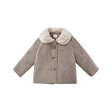 Donsje levian jacket  | dark taupe melange