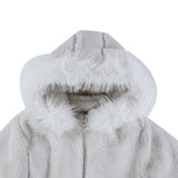 Donsje marigolde jacket  | of white teddy