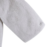 Donsje marigolde jacket  | of white teddy