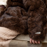 Donsje noekie jacket | espresso teddy