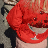 Konges Slojd jakna bomber fiery red