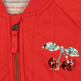 Konges Slojd jakna bomber fiery red