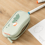 Done by Deer playground pencil case, green