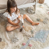 Lorena Canals washable play rug path of nature