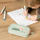 Done by Deer playground pencil case, green
