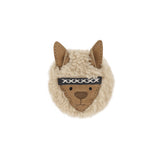 Donsje josy exclusive hairclip | alpaca | beige curly faux fur