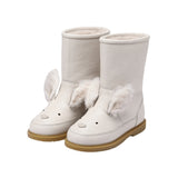 Donsje Wadudu Exclusive Boots | Rabbit | Off White Leather