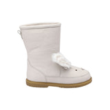 Donsje Wadudu Exclusive Boots | Rabbit | Off White Leather