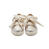 Donsje Lexley Sneakers, Silver Metallic Leather