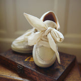Donsje Lexley Sneakers, Silver Metallic Leather