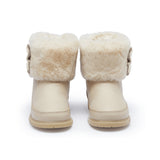 Donsje amarai boots, ivory leather