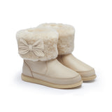 Donsje amarai boots, ivory leather