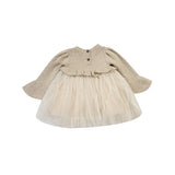Donsje paulien dress, biscotti melange