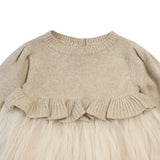 Donsje paulien dress, biscotti melange