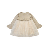 Donsje paulien dress, biscotti melange