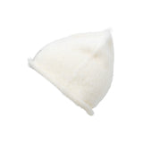 Elodie furry knit vanilla white kapa