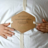 Filibabba kapok junior jastuk, nature white
