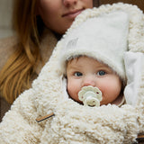 Elodie furry knit vanilla white kapa